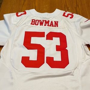 Navorro bowman San Francisco 49ers jersey size 48